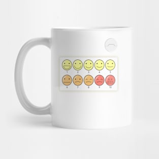 Healthcare Companion Pain Scale Mug